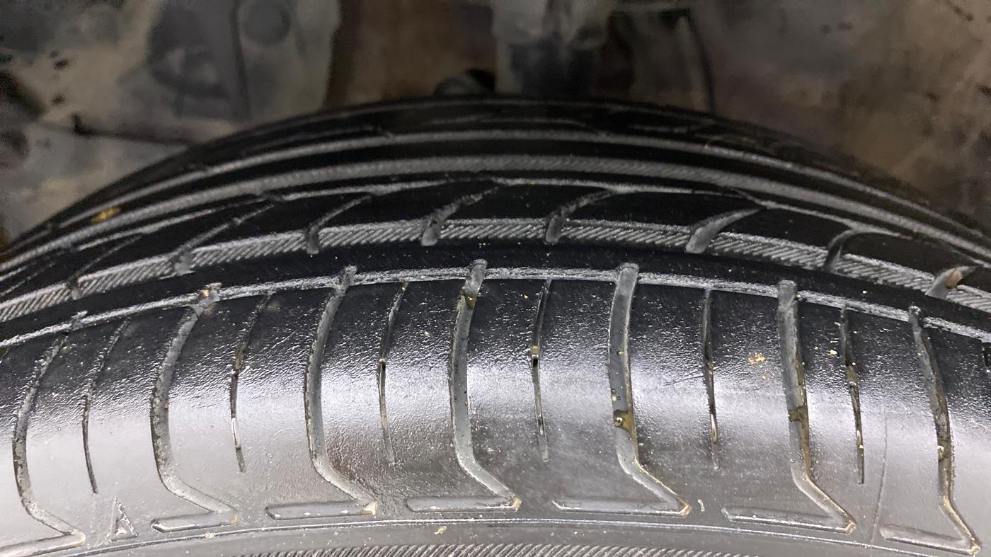 2018 Honda Jazz 1.2L I-VTEC V AT, Petrol, Automatic, 57,707 km, Left Front Tyre Tread
