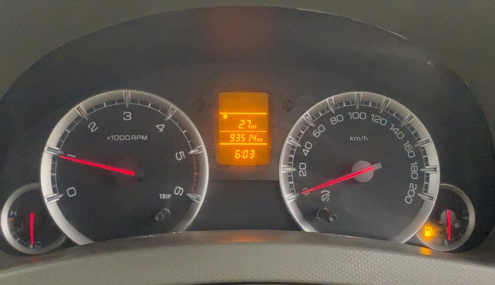 2012 Maruti Ertiga VDI, Diesel, Manual, 93,510 km, Odometer Image