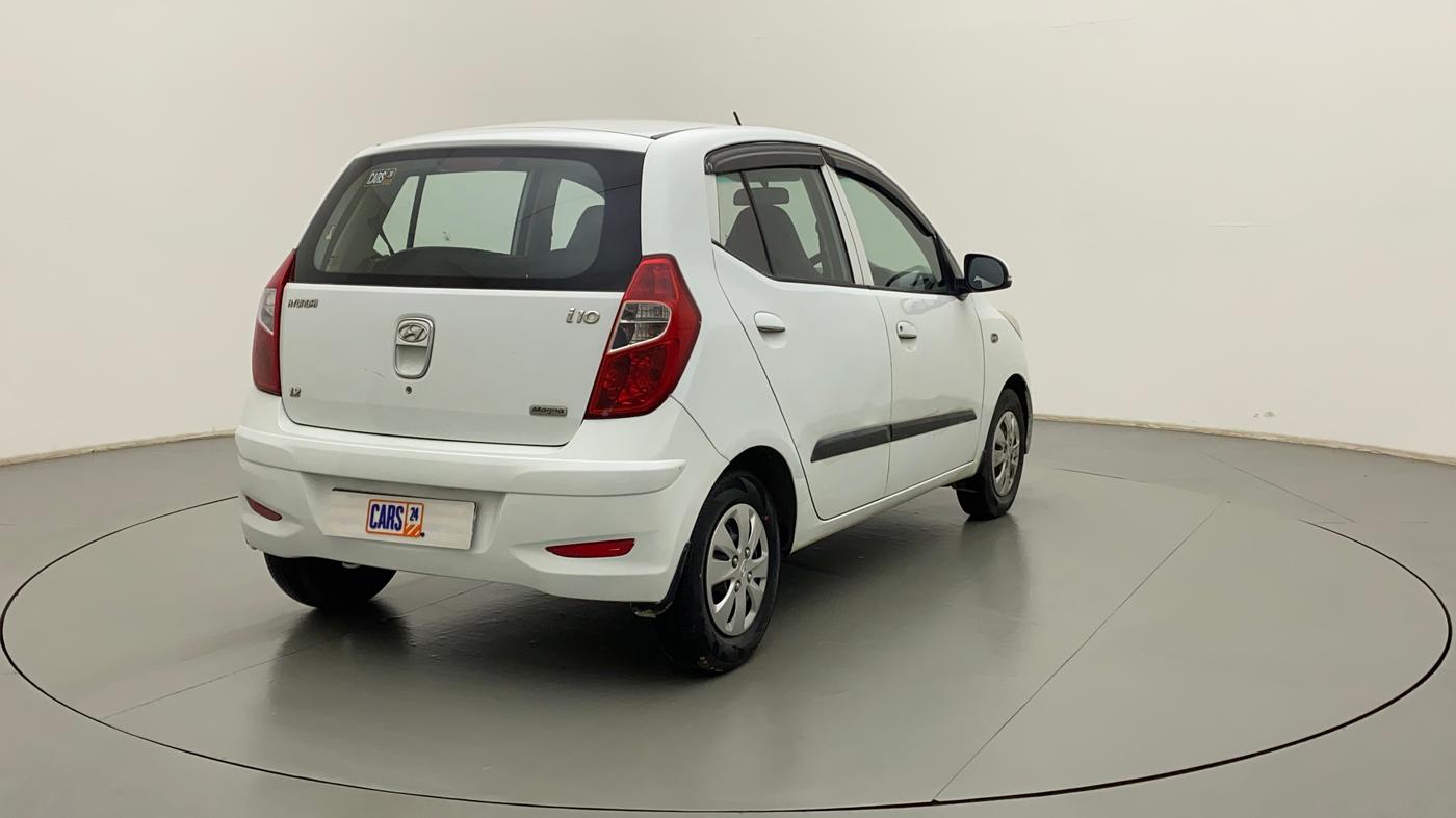 2011 Hyundai i10 MAGNA 1.2, Petrol, Manual, 99,880 km, Right Back Diagonal