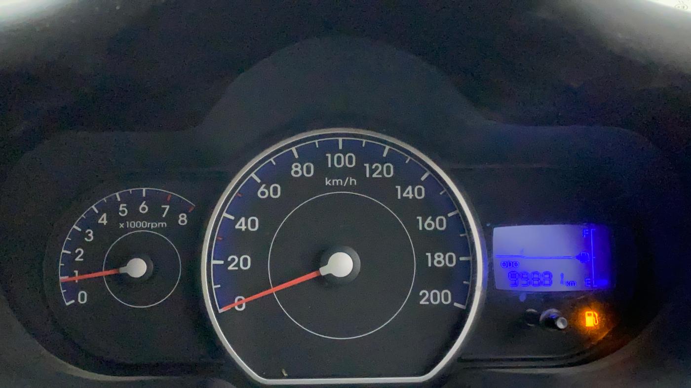 2011 Hyundai i10 MAGNA 1.2, Petrol, Manual, 99,880 km, Odometer Image