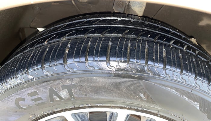 2018 Maruti Dzire ZXI PLUS AMT, Petrol, Automatic, 79,419 km, Left Front Tyre Tread