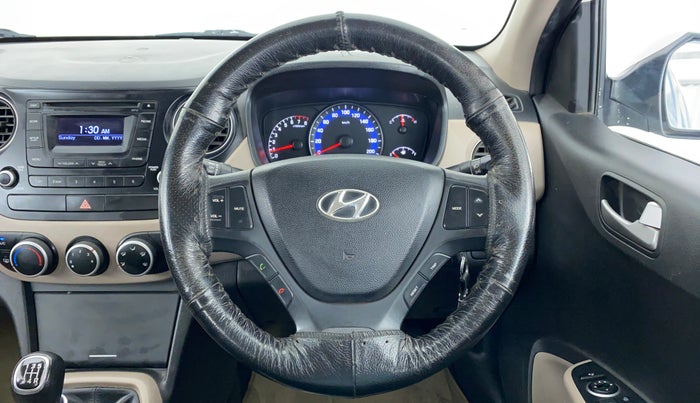 2015 Hyundai Xcent S 1.2, Petrol, Manual, 35,736 km, Steering Wheel Close Up