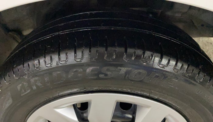 2018 Hyundai Verna 1.4 EX PETROL, Petrol, Manual, 43,601 km, Left Rear Tyre Tread