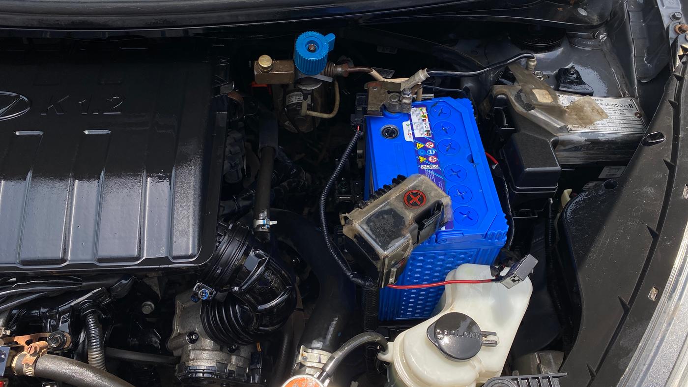 2018 Hyundai Xcent S 1.2, CNG, Manual, 99,084 km, Engine View - Left