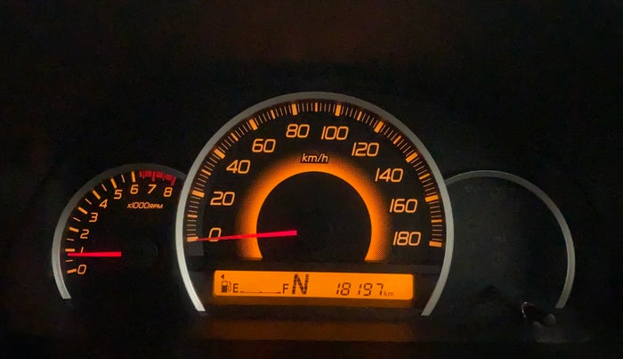 2016 Maruti Wagon R 1.0 VXI AMT, Petrol, Automatic, 18,197 km, Odometer Image