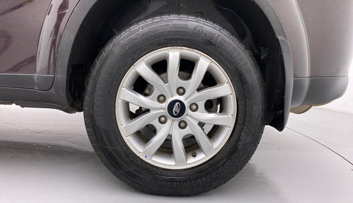2018 Mahindra XUV500 W10 1.99, Diesel, Manual, 1,24,586 km, Left Rear Wheel