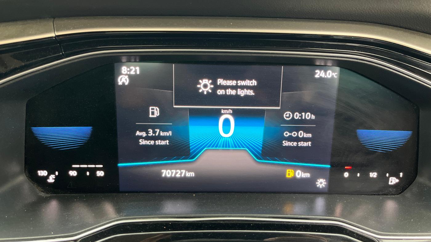 2022 Volkswagen VIRTUS TOPLINE TSI 1.0 MT, Petrol, Manual, 70,726 km, Odometer Image