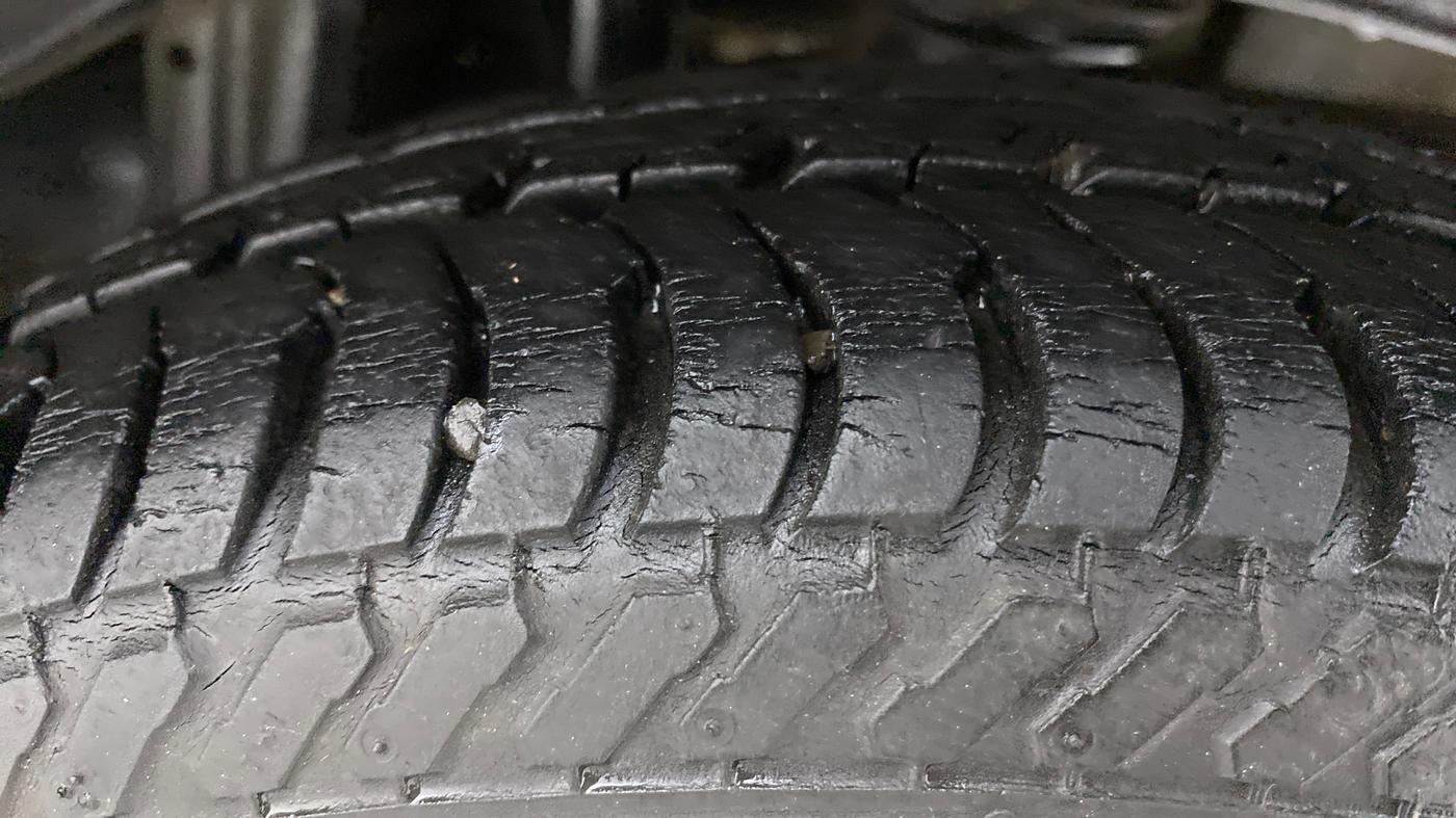 2018 Maruti Alto K10 VXI P, Petrol, Manual, 15,059 km, Left Rear Tyre Tread