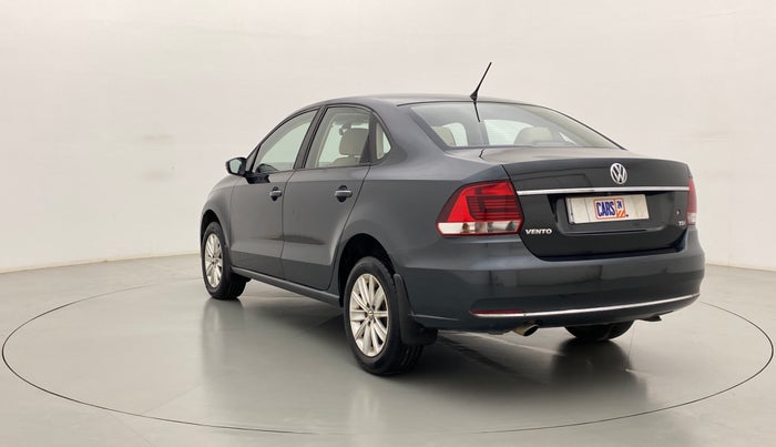2016 Volkswagen Vento HIGHLINE 1.5 AT, Diesel, Automatic, 80,212 km, Left Back Diagonal