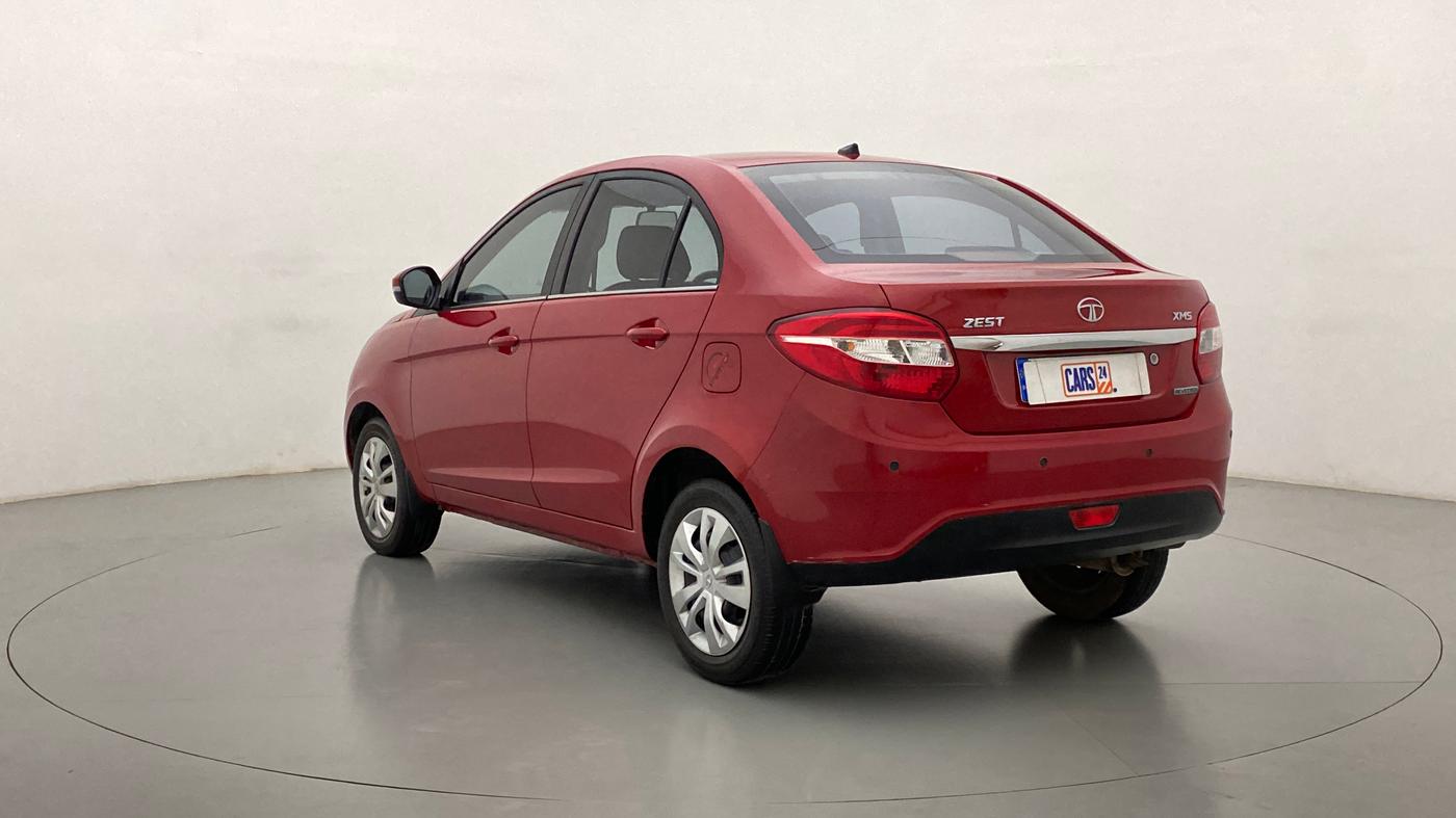 2017 Tata Zest XMS PETROL, Petrol, Manual, 44,969 km, Left Back Diagonal