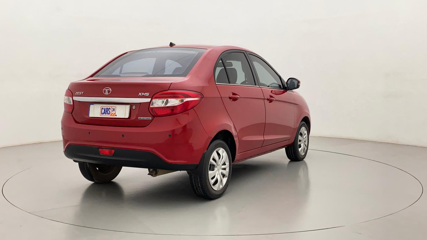 2017 Tata Zest XMS PETROL, Petrol, Manual, 44,969 km, Right Back Diagonal