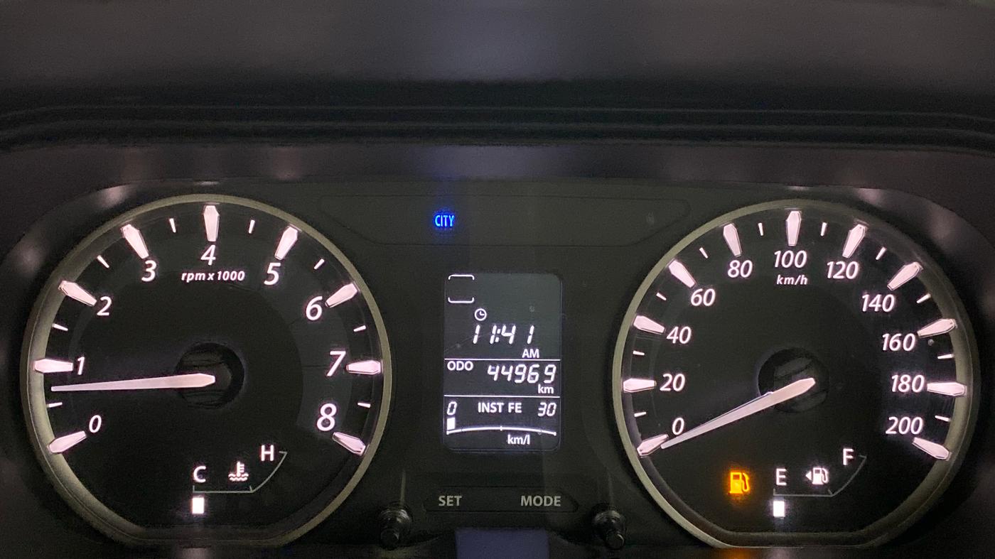2017 Tata Zest XMS PETROL, Petrol, Manual, 44,969 km, Odometer Image