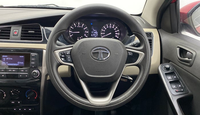 2017 Tata Zest XMS PETROL, Petrol, Manual, 44,969 km, Steering Wheel Close Up