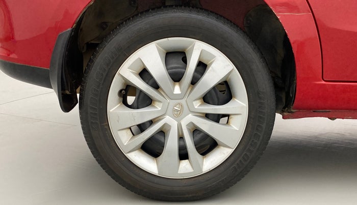 2017 Tata Zest XMS PETROL, Petrol, Manual, 44,969 km, Right Rear Wheel