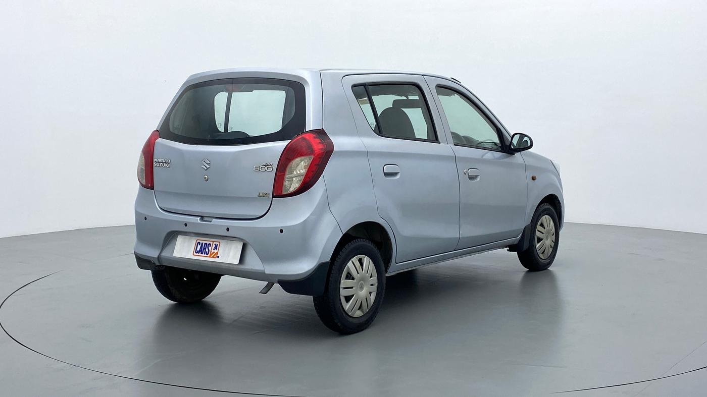 2014 Maruti Alto 800 LXI, Petrol, Manual, 1,37,470 km, Right Back Diagonal (45- Degree) View