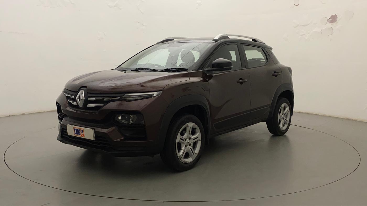 2021 Renault Kiger RXT AMT DUAL TONE, Petrol, Automatic, 14,395 km, Left Front Diagonal
