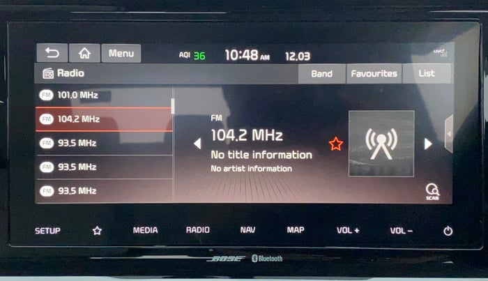 2019 KIA SELTOS GTX PLUS DCT 1.4 PETROL, Petrol, Automatic, 52,695 km, Infotainment System