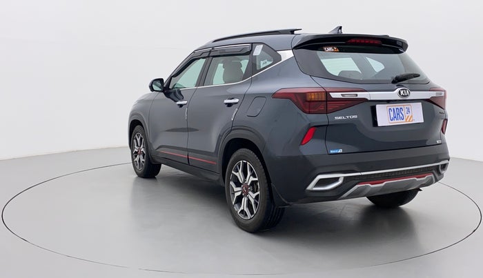 2019 KIA SELTOS GTX PLUS DCT 1.4 PETROL, Petrol, Automatic, 52,695 km, Left Back Diagonal