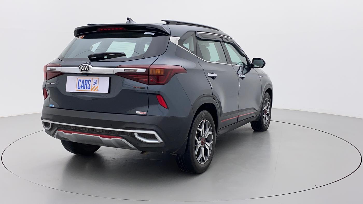 2019 KIA SELTOS GTX PLUS DCT 1.4 PETROL, Petrol, Automatic, 52,695 km, Right Back Diagonal