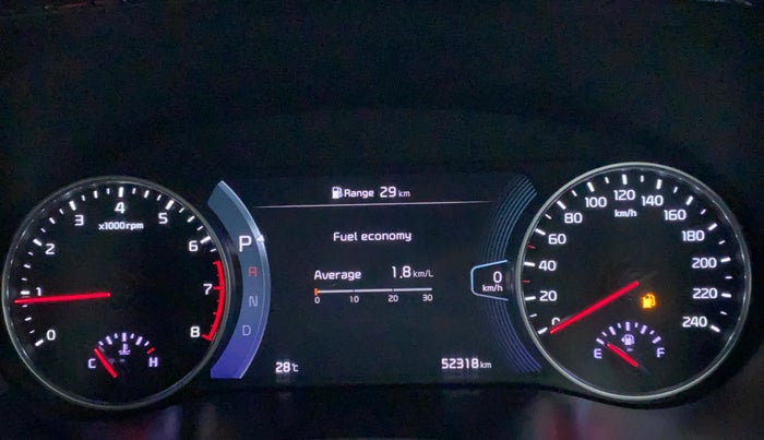 2019 KIA SELTOS GTX PLUS DCT 1.4 PETROL, Petrol, Automatic, 52,695 km, Odometer Image