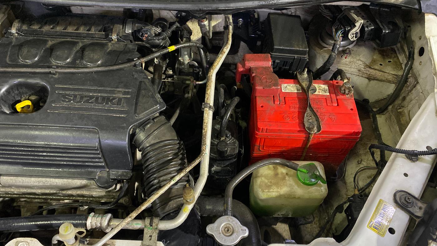 2017 Maruti Wagon R 1.0 LXI, Petrol, Manual, 27,093 km, Engine View - Left
