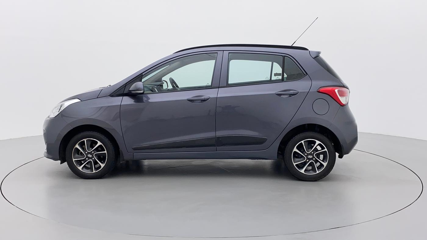 2018 Hyundai Grand i10 SPORTZ (O) AT 1.2 KAPPA VTVT, Petrol, Automatic, 23,372 km, Left Side