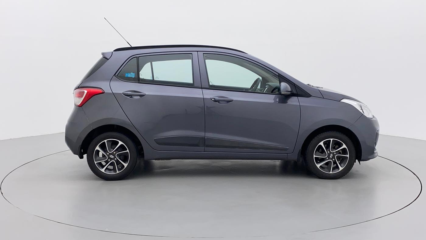 2018 Hyundai Grand i10 SPORTZ (O) AT 1.2 KAPPA VTVT, Petrol, Automatic, 23,372 km, Right Side View