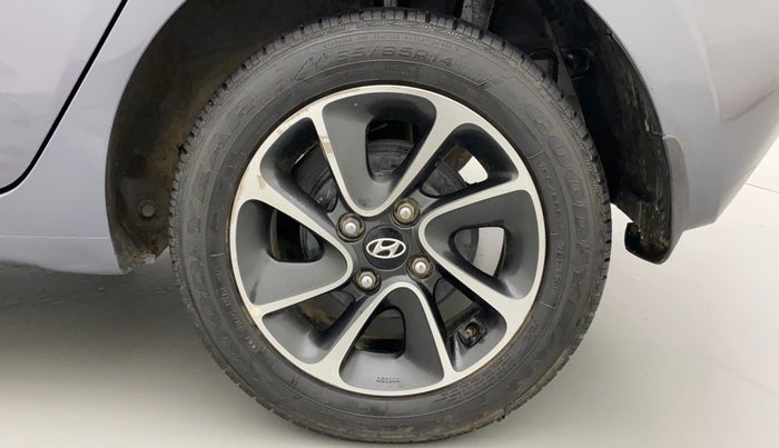 2018 Hyundai Grand i10 SPORTZ (O) AT 1.2 KAPPA VTVT, Petrol, Automatic, 23,372 km, Left Rear Wheel