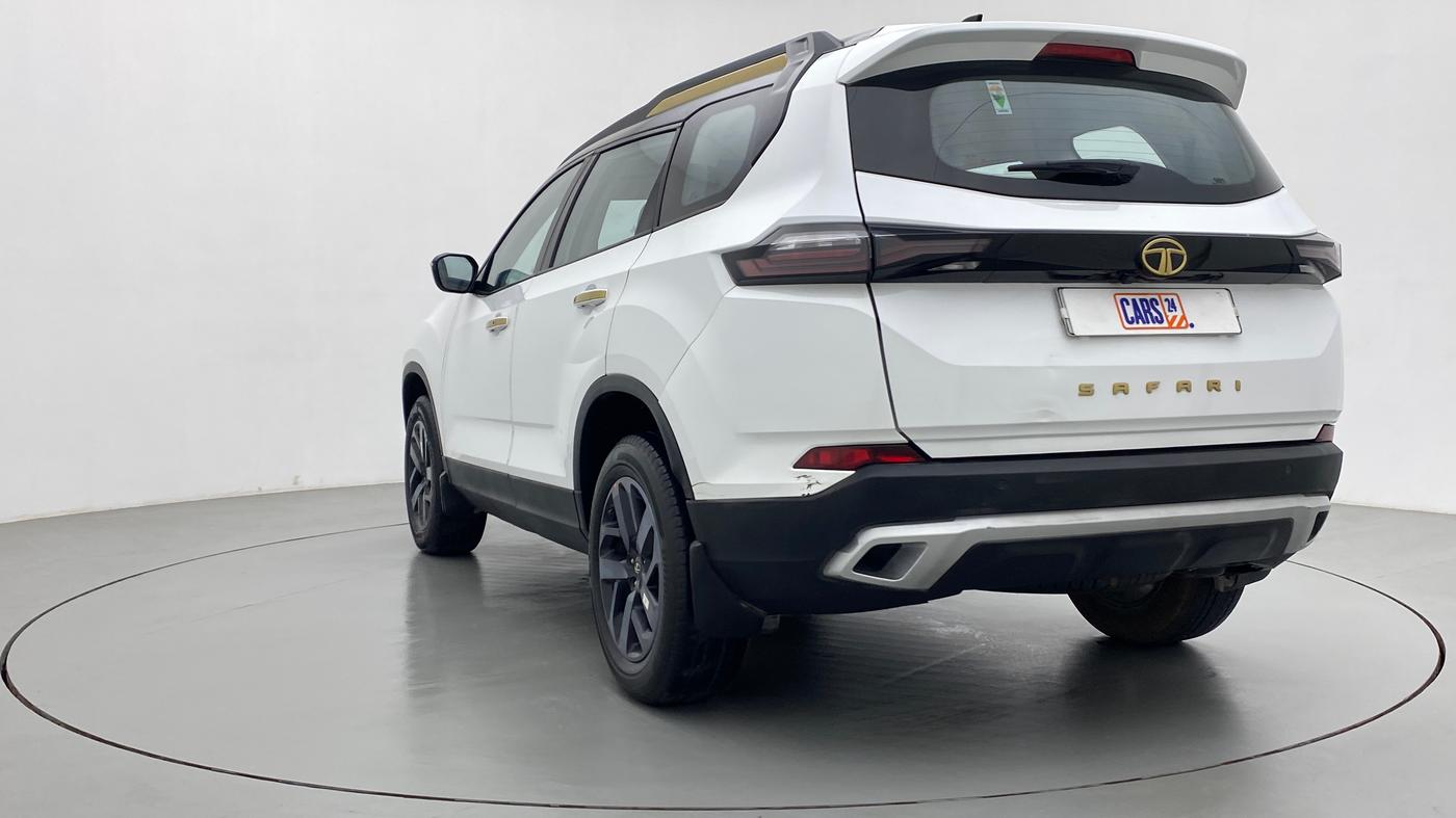 2022 Tata Safari XZA PLUS GOLD, Diesel, Automatic, 20,621 km, Left Back Diagonal