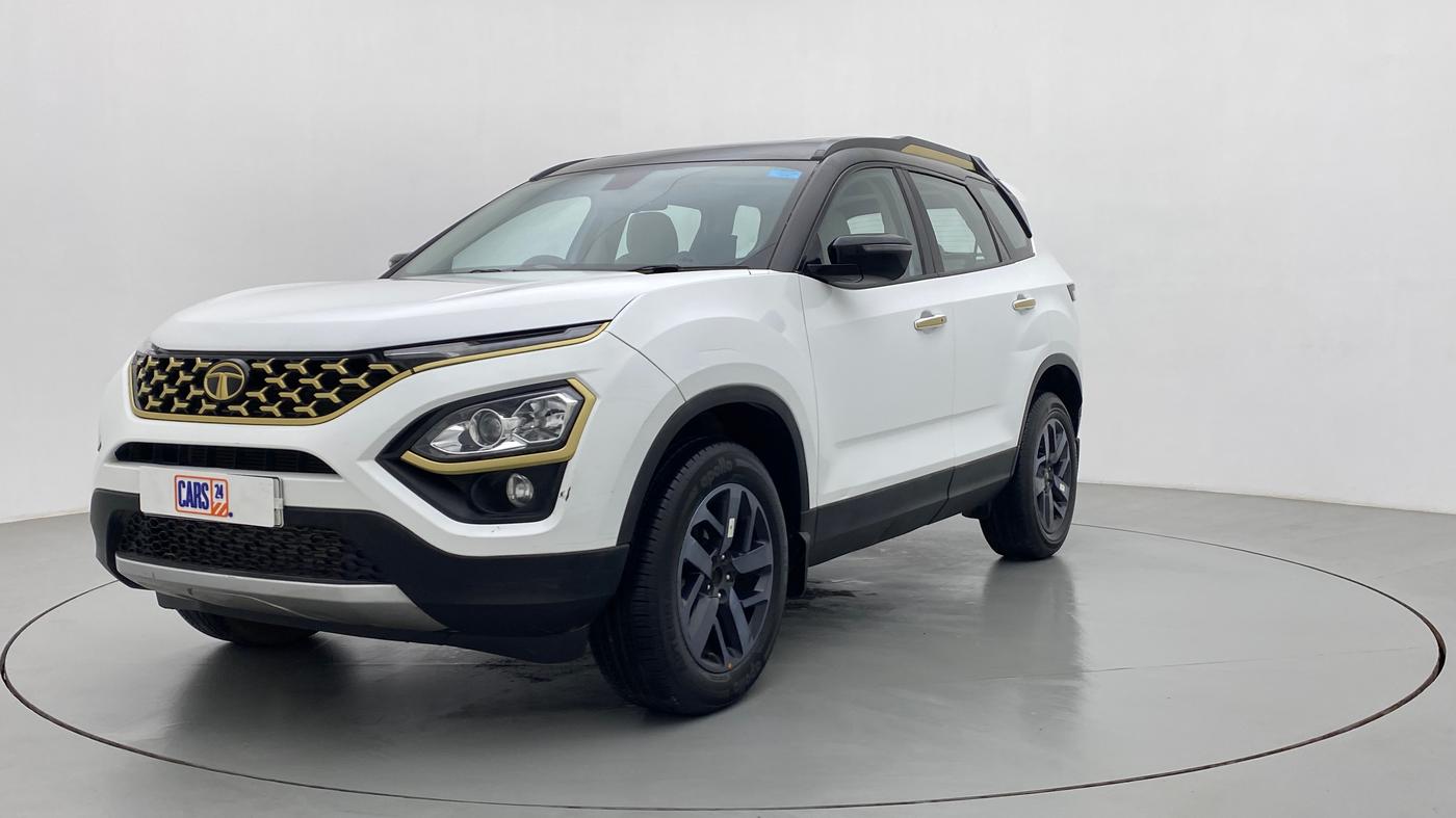 2022 Tata Safari XZA PLUS GOLD, Diesel, Automatic, 20,621 km, Left Front Diagonal