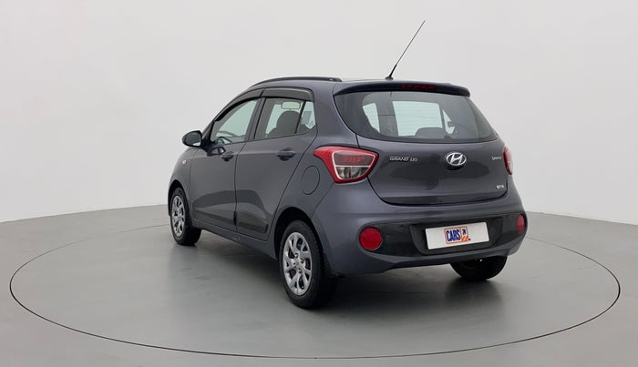 2017 Hyundai Grand i10 SPORTZ 1.2 KAPPA VTVT, Petrol, Manual, 30,438 km, Left Back Diagonal