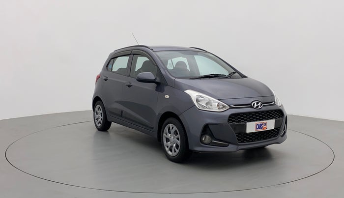 2017 Hyundai Grand i10 SPORTZ 1.2 KAPPA VTVT, Petrol, Manual, 30,438 km, Right Front Diagonal