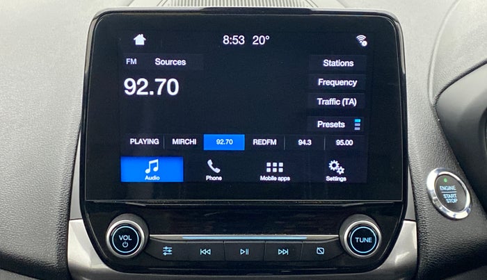2019 Ford Ecosport 1.5 TITANIUM PLUS TI VCT AT, Petrol, Automatic, 10,287 km, Infotainment System
