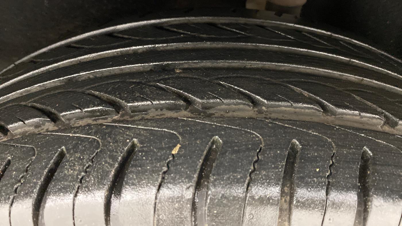 2019 Ford Ecosport 1.5 TITANIUM PLUS TI VCT AT, Petrol, Automatic, 10,287 km, Left Rear Tyre Tread