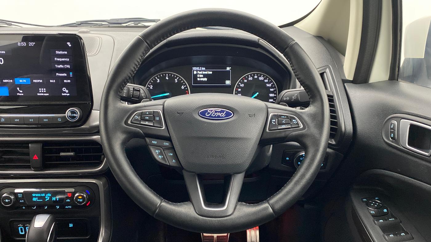 2019 Ford Ecosport 1.5 TITANIUM PLUS TI VCT AT, Petrol, Automatic, 10,287 km, Steering Wheel Close Up