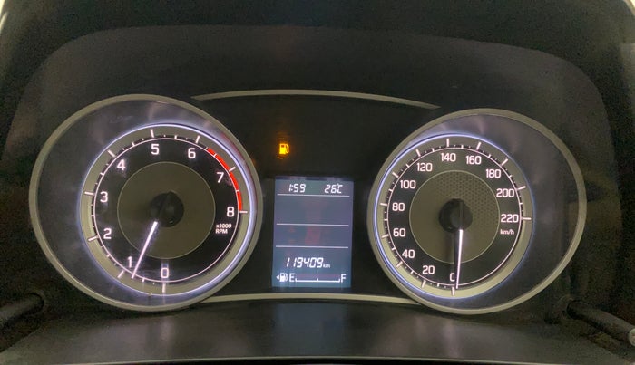 2022 Maruti Dzire ZXI, Petrol, Manual, 1,19,398 km, Odometer Image