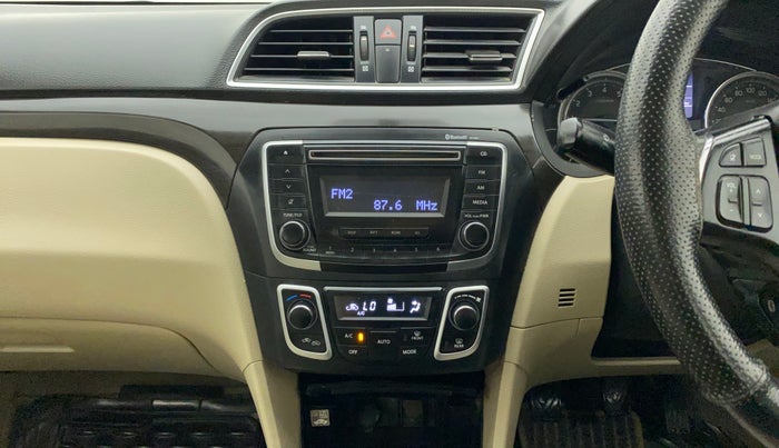 2015 Maruti Ciaz VXI+, Petrol, Manual, 1,09,884 km, Air Conditioner