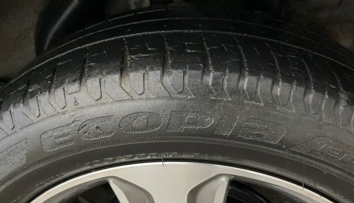 2018 Hyundai Verna 1.6 VTVT SX O, Petrol, Manual, 48,583 km, Left Rear Tyre Tread