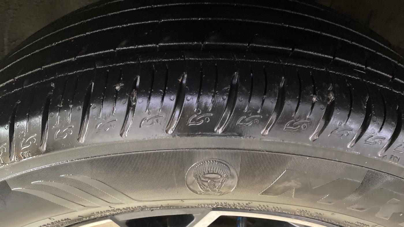 2024 Hyundai VENUE N LINE N8 1.0 TURBO DCT DUAL TONE, Petrol, Automatic, 20,571 km, Left Front Tyre Tread
