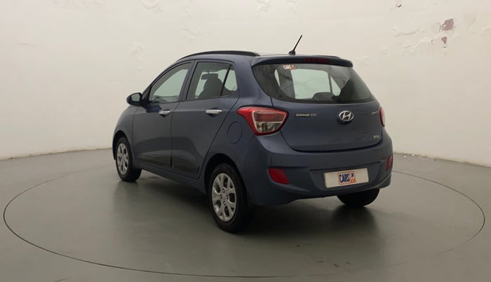 2014 Hyundai Grand i10 SPORTZ 1.2 KAPPA VTVT, Petrol, Manual, 31,622 km, Left Back Diagonal