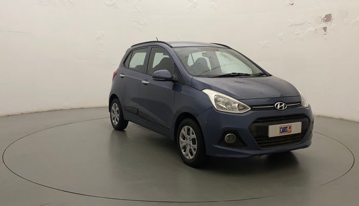 2014 Hyundai Grand i10 SPORTZ 1.2 KAPPA VTVT, Petrol, Manual, 31,622 km, Right Front Diagonal