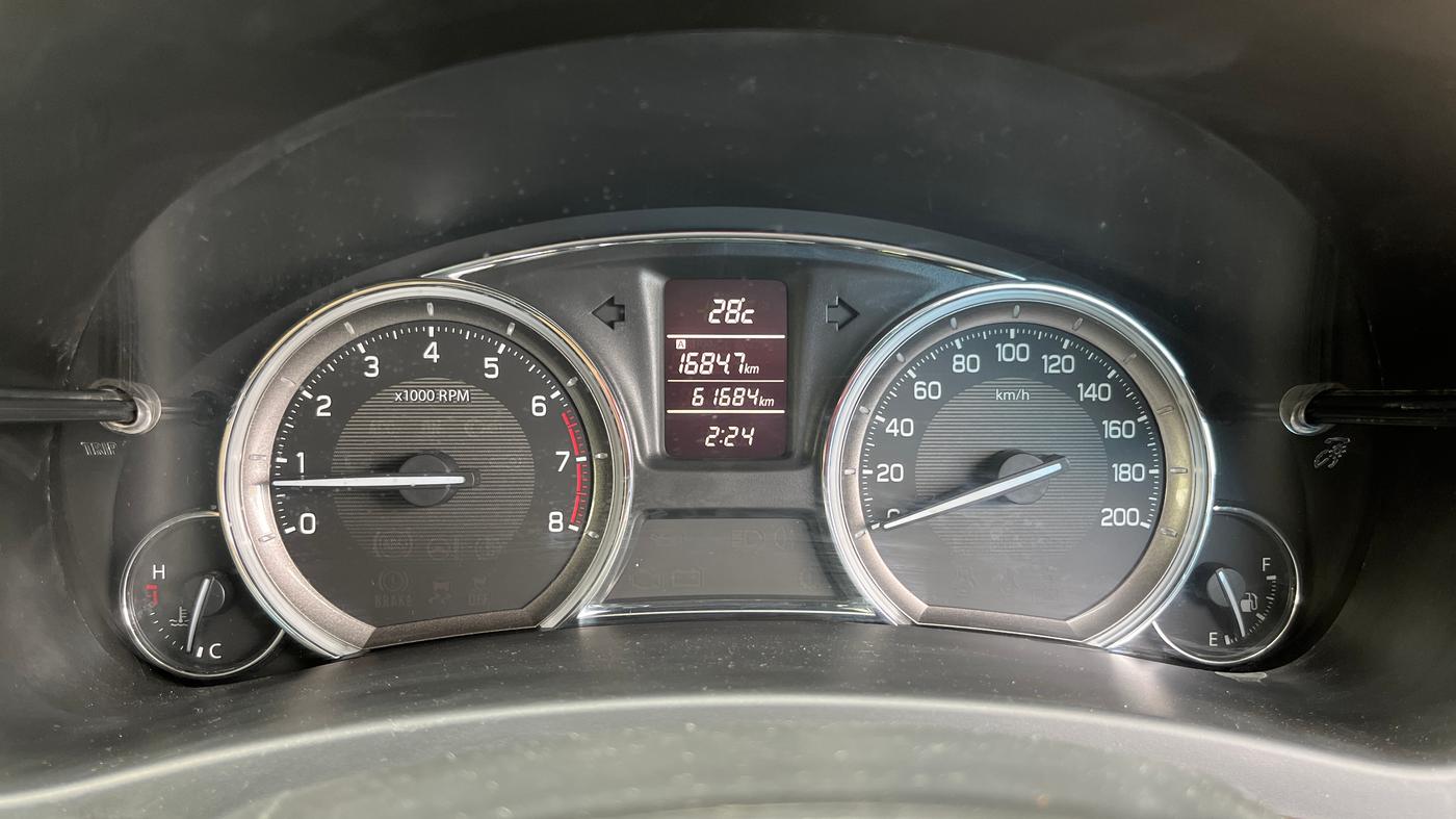 2016 Maruti Ciaz VXI+, Petrol, Manual, 61,684 km, Odometer Image