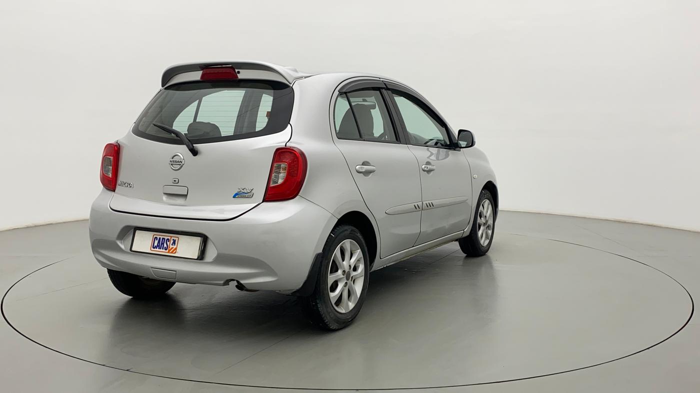 2014 Nissan Micra XV CVT, Petrol, Automatic, 43,978 km, Right Back Diagonal