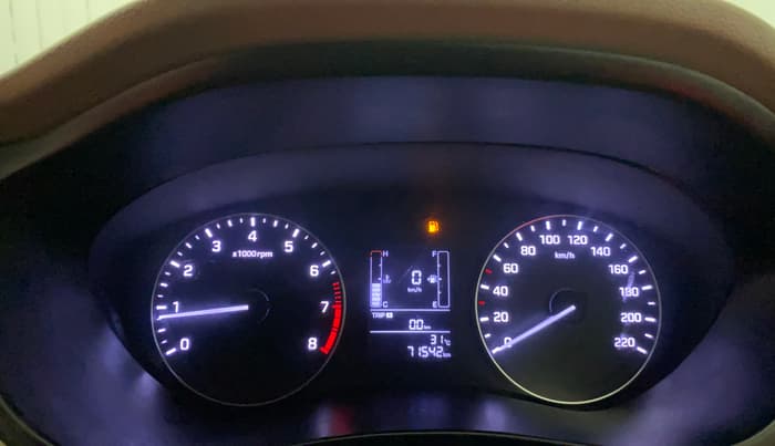 2017 Hyundai Elite i20 MAGNA EXECUTIVE 1.2, Petrol, Manual, 71,526 km, Odometer Image
