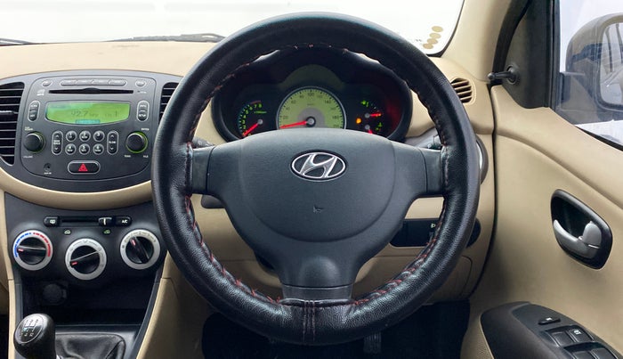2010 Hyundai i10 SPORTZ 1.2, Petrol, Manual, 46,908 km, Steering Wheel Close Up
