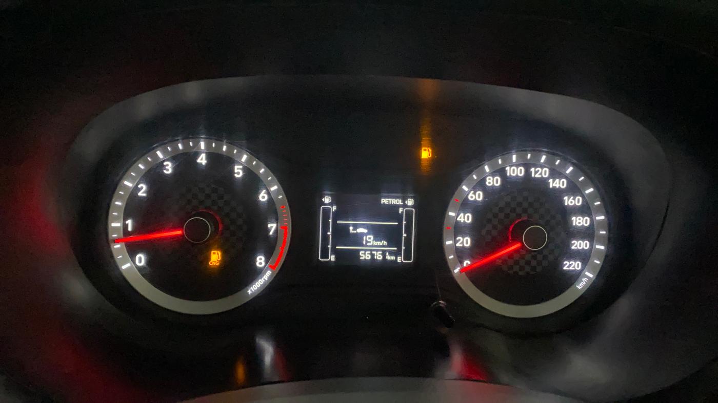 2022 Hyundai AURA S 1.2 CNG, CNG, Manual, 56,765 km, Odometer Image