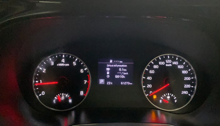 2022 KIA SELTOS HTX IVT 1.5 PETROL, Petrol, Automatic, 61,271 km, Odometer Image