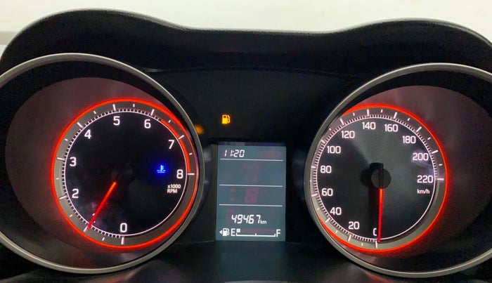 2018 Maruti Swift VXI, Petrol, Manual, 49,459 km, Odometer Image