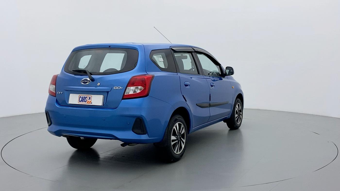 2019 Datsun Go Plus T (O) CVT, Petrol, Automatic, 15,756 km, Right Back Diagonal