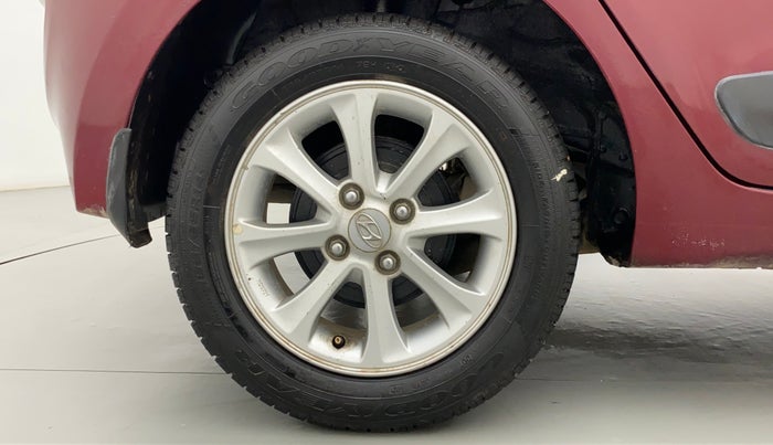 2015 Hyundai Grand i10 ASTA AT 1.2 KAPPA VTVT, Petrol, Automatic, 40,477 km, Right Rear Wheel